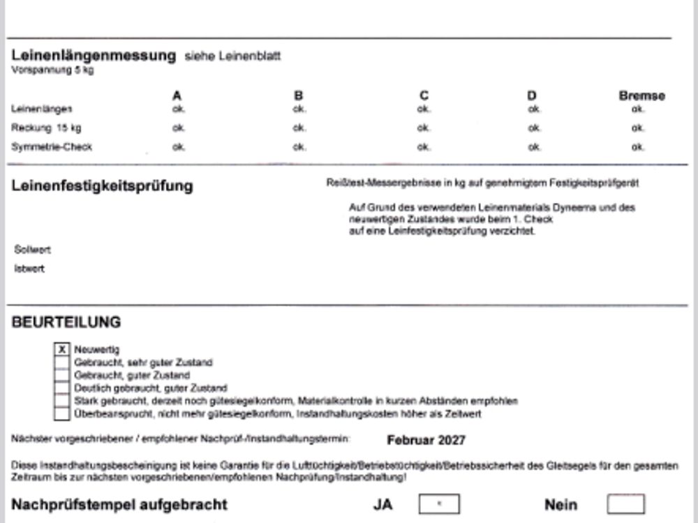 U-Turn Annapurna 2 26 Gleitschirm 2022 gebraucht thumbnail