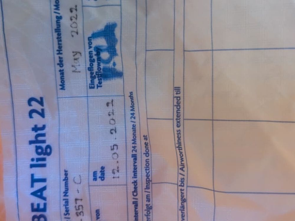 PHI BEAT light M Gleitschirm 2022 gebraucht thumbnail