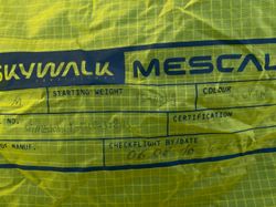 Skywalk Mescal 4 M Gleitschirm 2016 gebraucht thumbnail