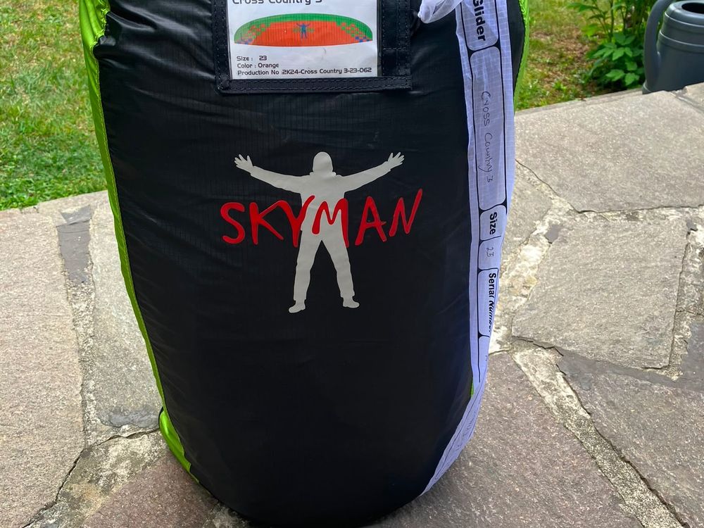 Skyman Crosscountry 3 23 Gleitschirm 2025 gebraucht thumbnail