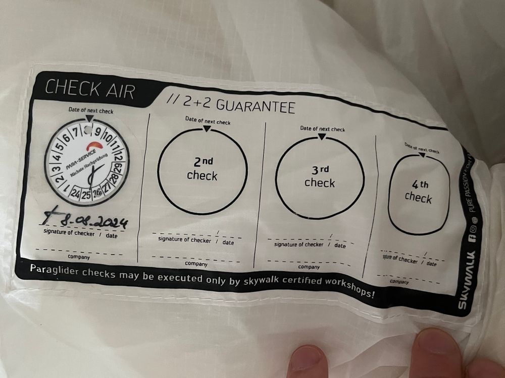 Skywalk Mescal 6 S Gleitschirm 2022 gebraucht thumbnail