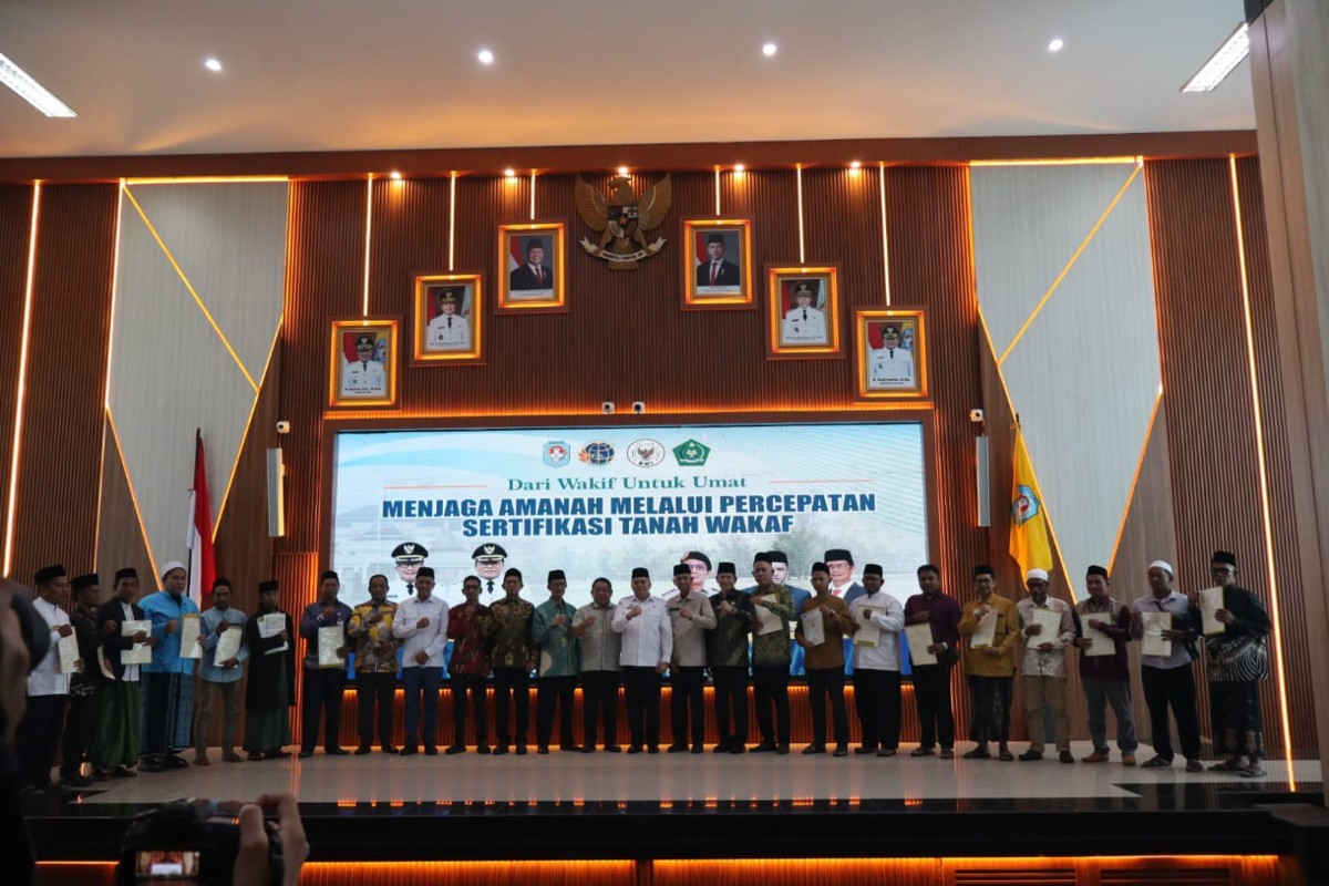 Dari Wakif Untuk Umat Menjaga Amanah Melalui Percepatan Sertifikasi Tanah Wakaf
