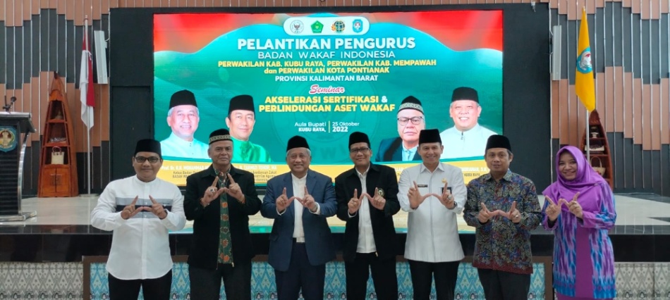 Prof. Mohammad Nuh Hadiri Acara BWI di Kubu Raya, Dorong Optimalisasi Wakaf Produktif