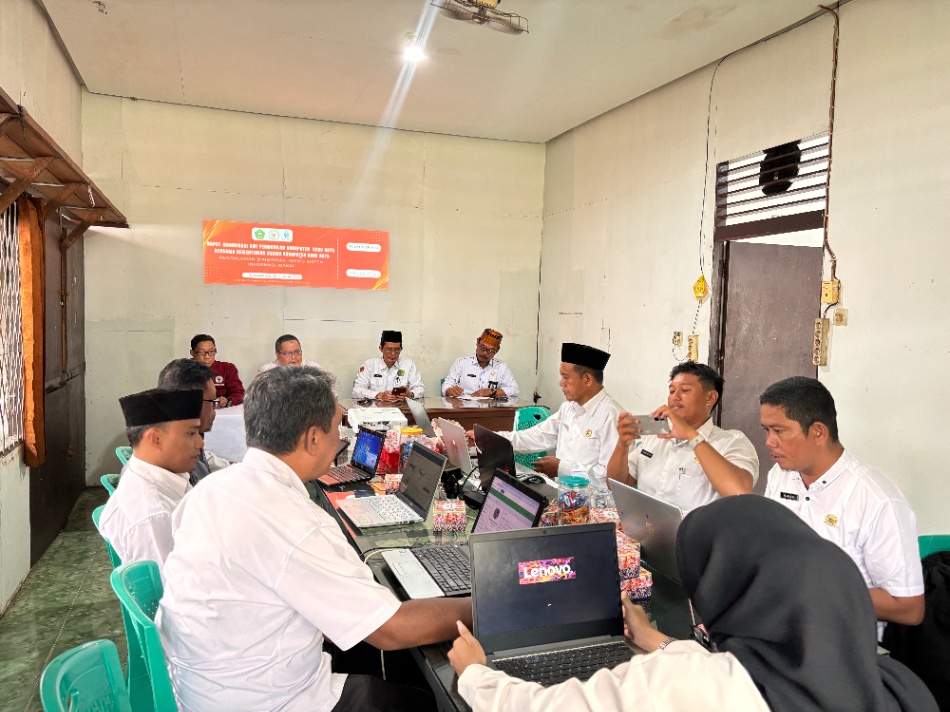 Pelatihan Aplikasi Siwak Bersama Operator 9 Kecamatan 