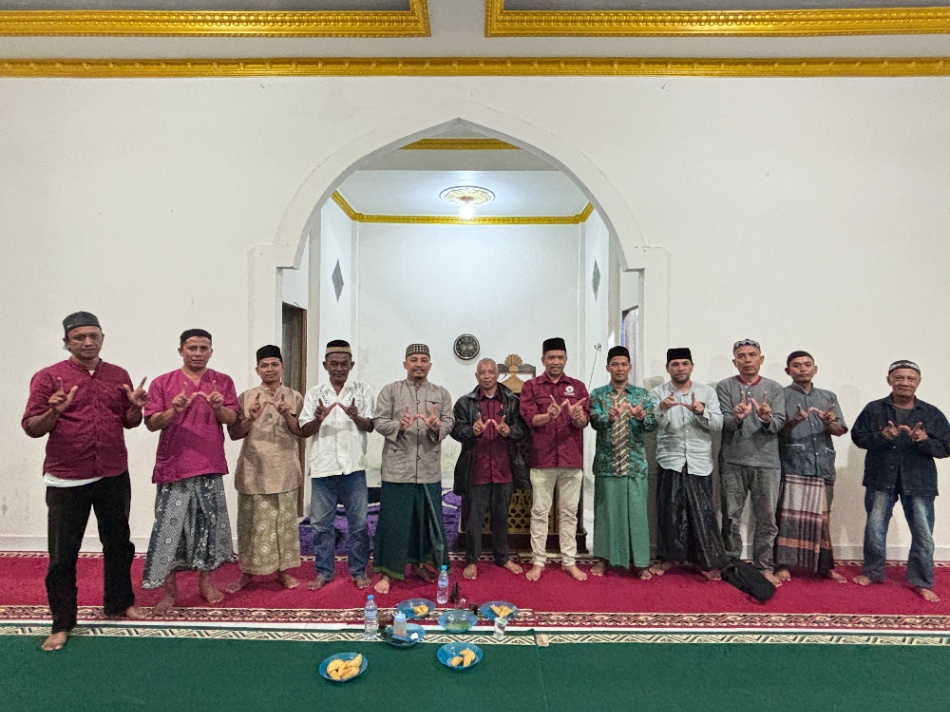 Edukasi dan Pengamanan Aset Umat, Sosialisasi Legalitas Tanah Wakaf Sukses Digelar di Masjid Al-Hidayah Sungai Ambawang