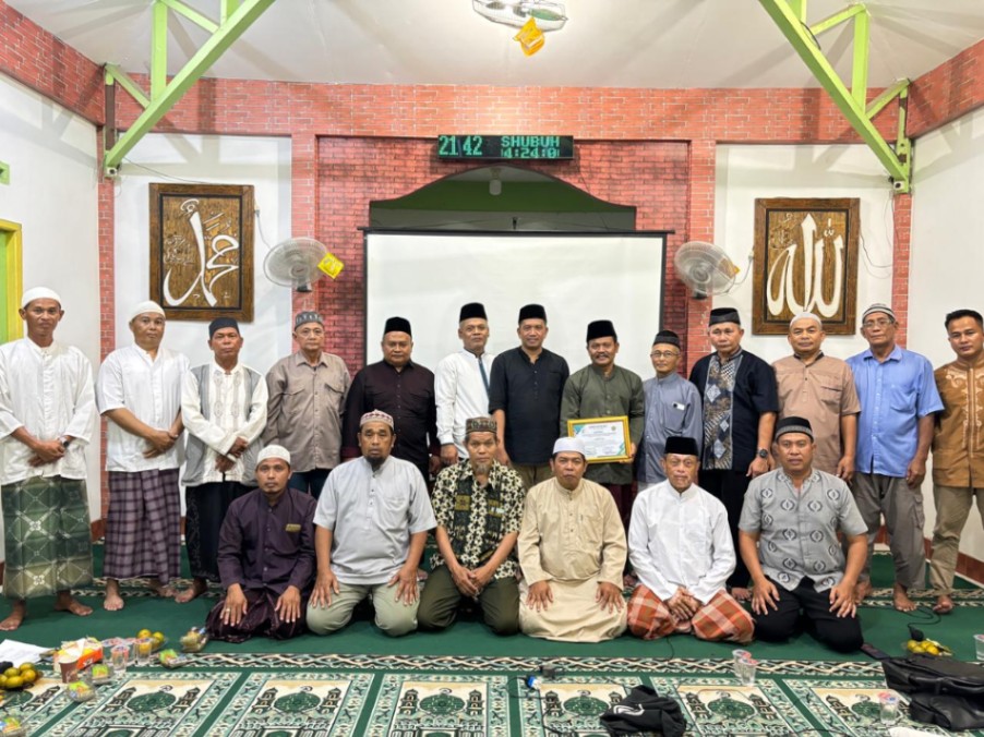 Amankan Aset Tempat Ibadah, BWI Kubu Raya Gelar Sosialisasi Legalitas Tanah Wakaf di Surau Al-Ikhlas Desa Arang Limbung