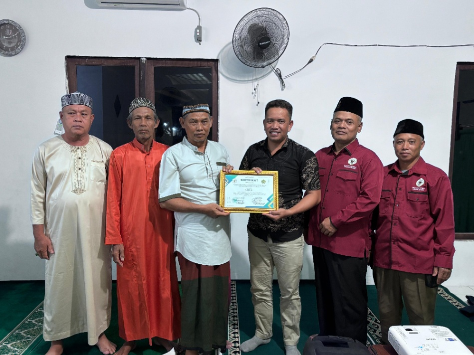 Upaya Pengamanan Aset Umat, Desa Arang Limbung Gelar Sosialisasi Sertifikasi Tanah Wakaf