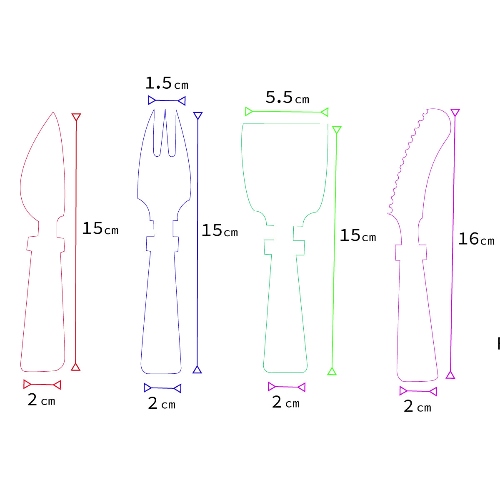 Kit De Utensilios Para Tabla De Queso-2