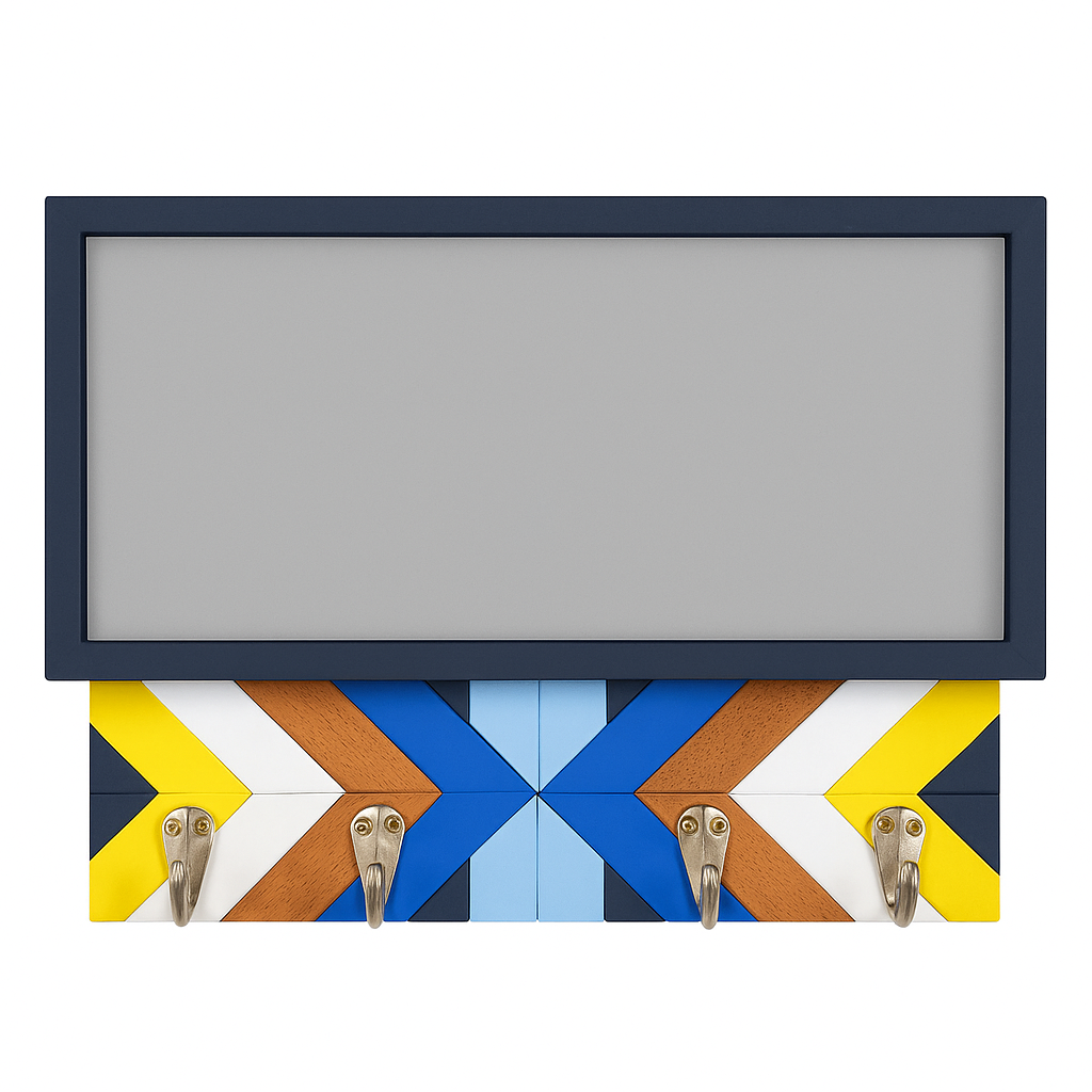 perchero-decorativo-4-ganchos-con-tecnica-mosaico-pizarra-notas-caja-de-luz-led-opcional-0