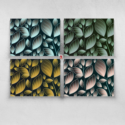 hojas-primavera-doradas-y-azules-cuadros-decorativos-5