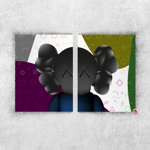 kaws-dark-cuadros-decorativos-4
