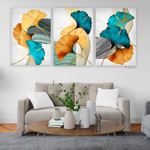cuadros-decorativos-juego-de-3-hojas-ginkgo-0