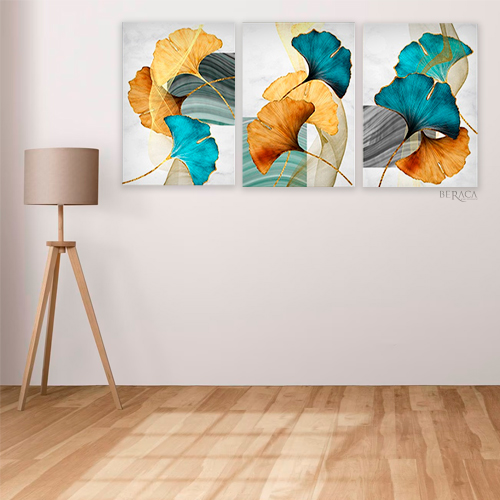 cuadros-decorativos-juego-de-3-hojas-ginkgo-2