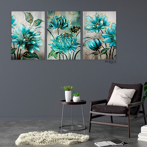 cuadro-decorativo-triptico-flores-azules-doradas-2