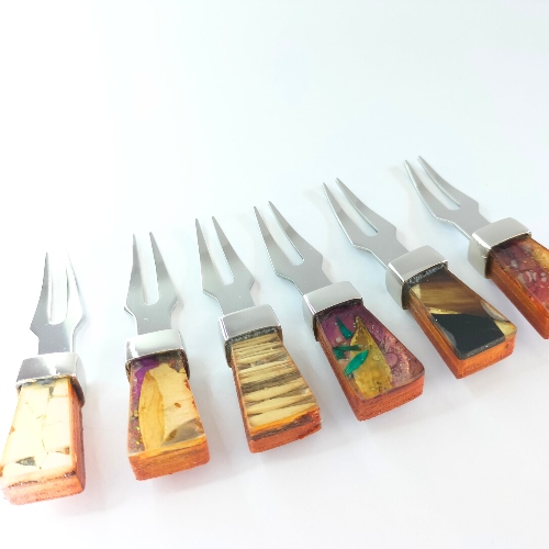 Tenedor Para Mazorca O Pasabocas | 6 Piezas-2