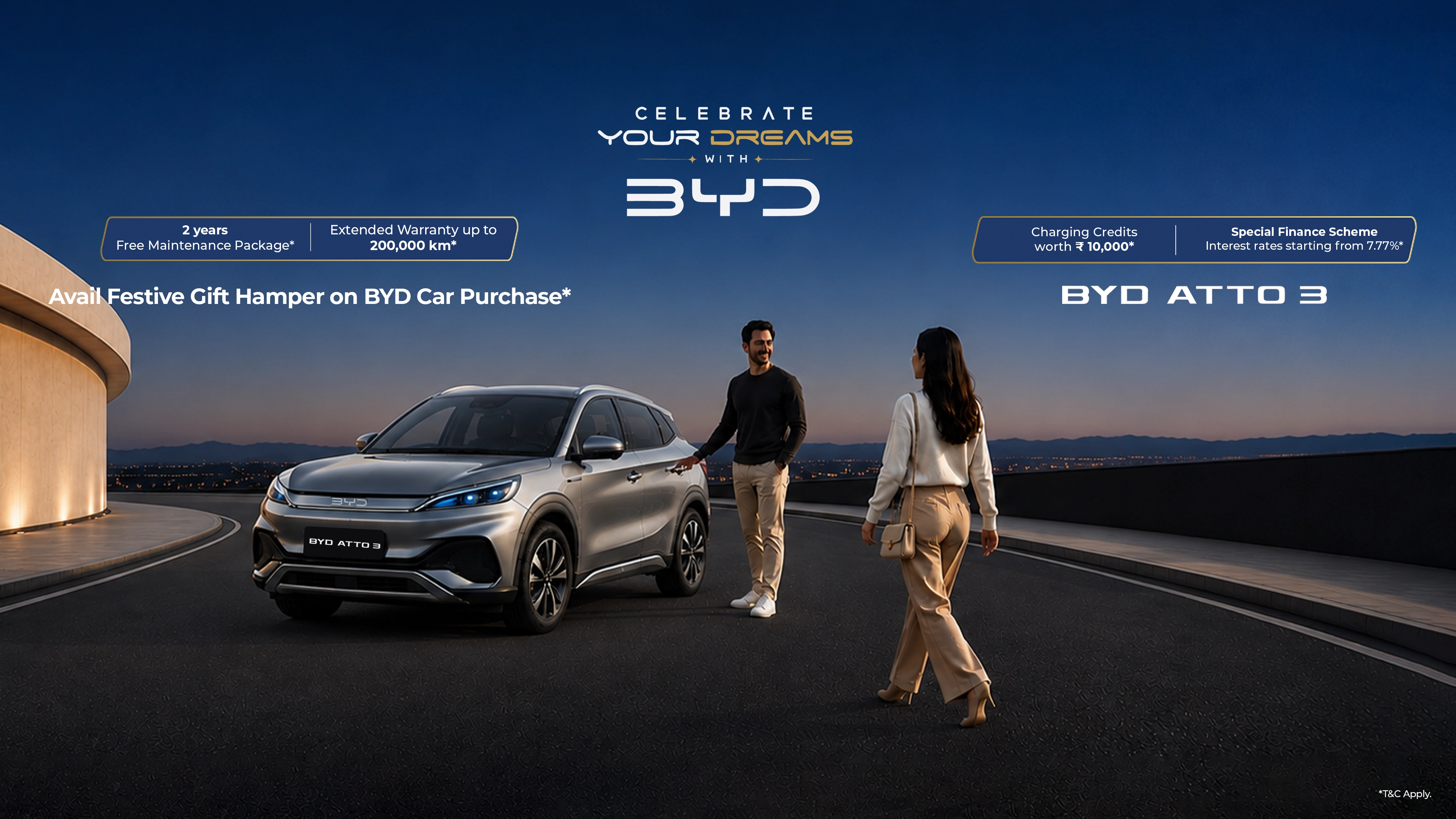 BYD ATTO 3 Banner
