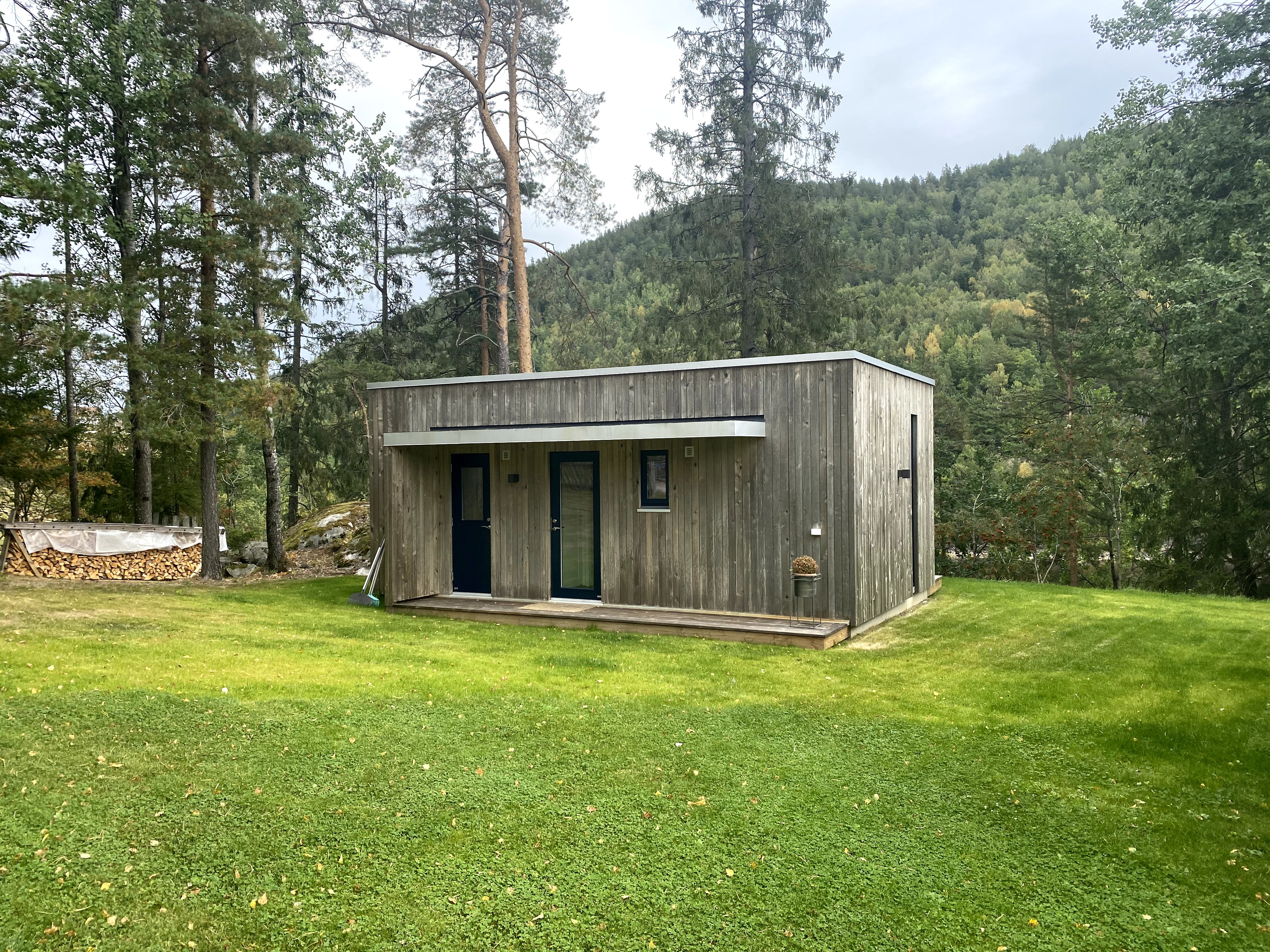 Arkitekttegnet hytte på Bjønnåsen