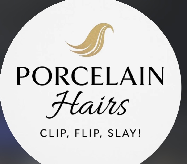 Porcelain hairs