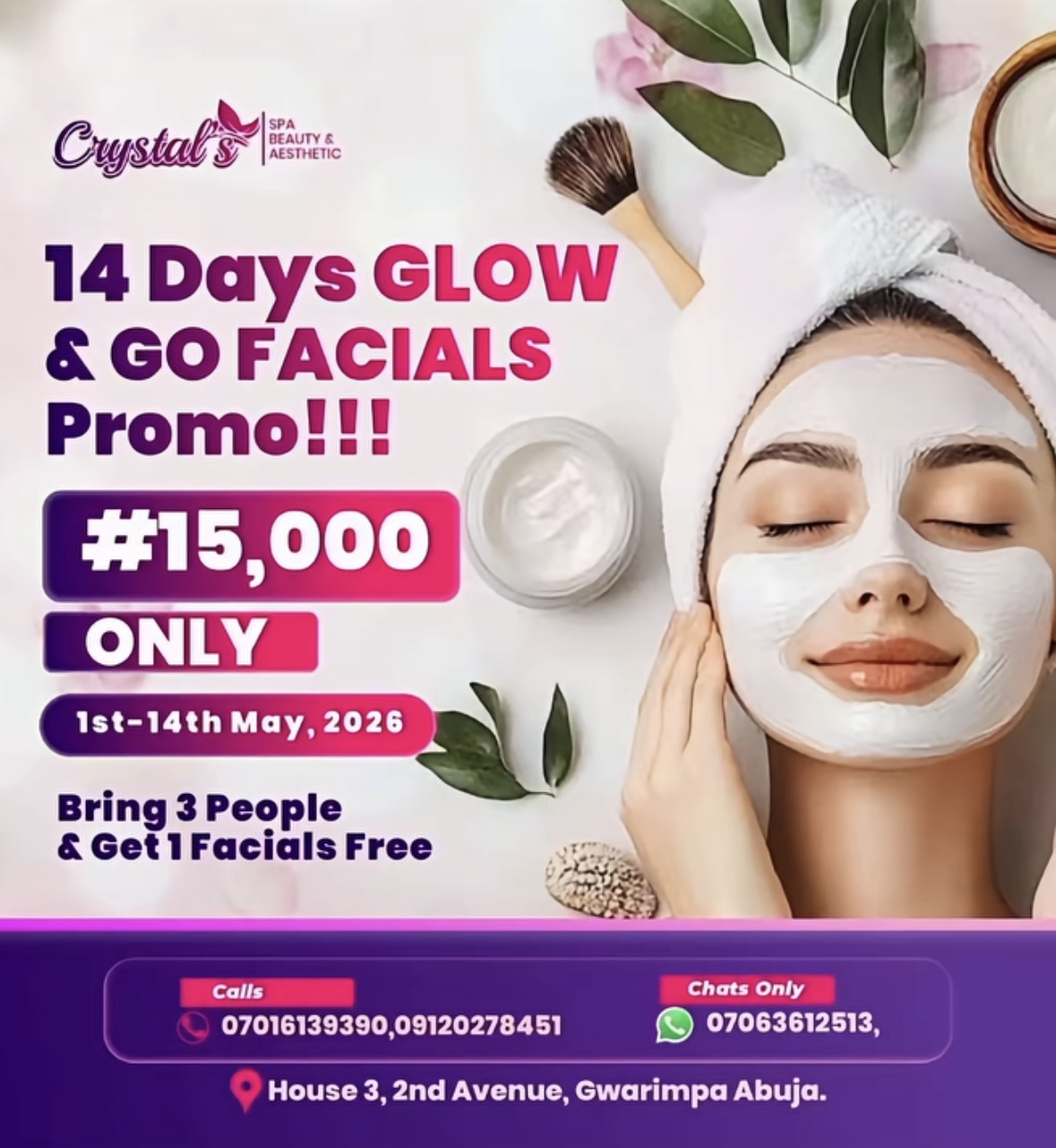 Crystals spa aesthetics