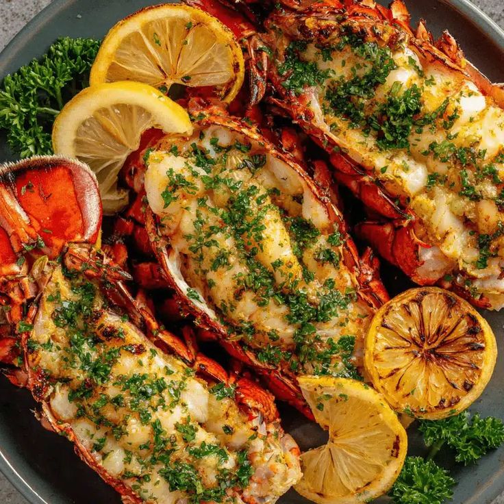 Grilled Lobster In Wine Sauce