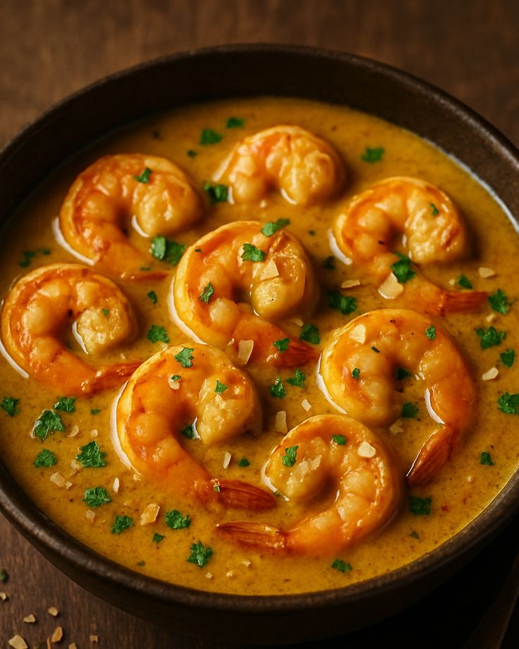 Curry Prawns