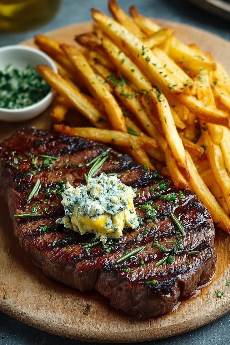 Grilled steak
