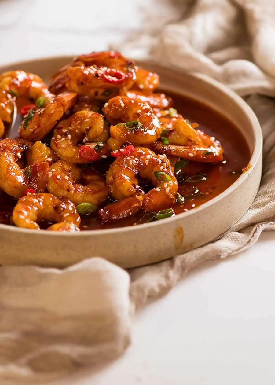 Hot Asian Spicy Prawn