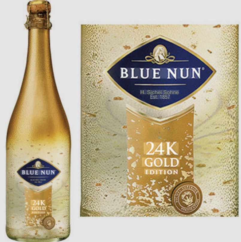 Blue Nun 24k Gold