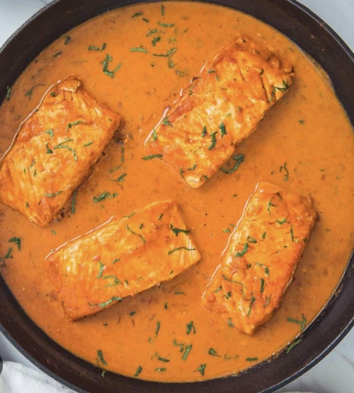 Curried Salmon