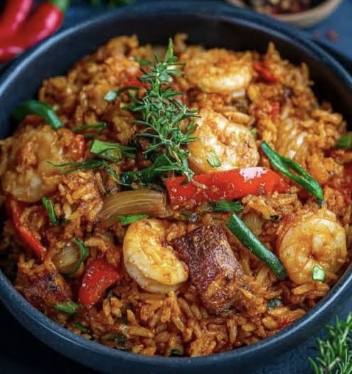 Jollof Shrimp