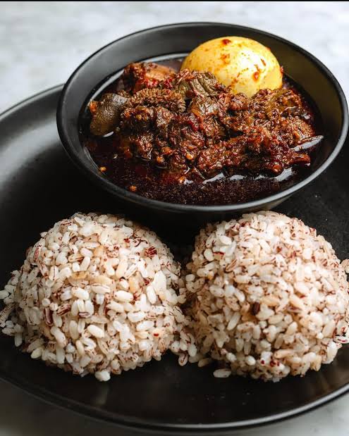 Ofada And Sauce