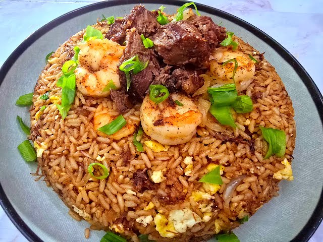 Surf and Turf Fried Rice
