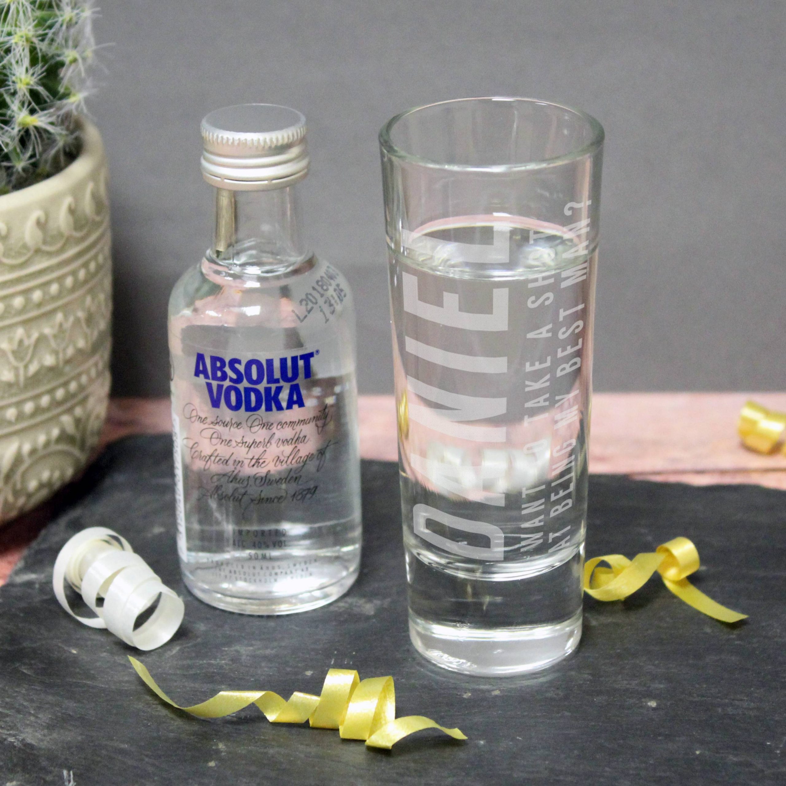 ABSOLUTE VODKA (Shots)