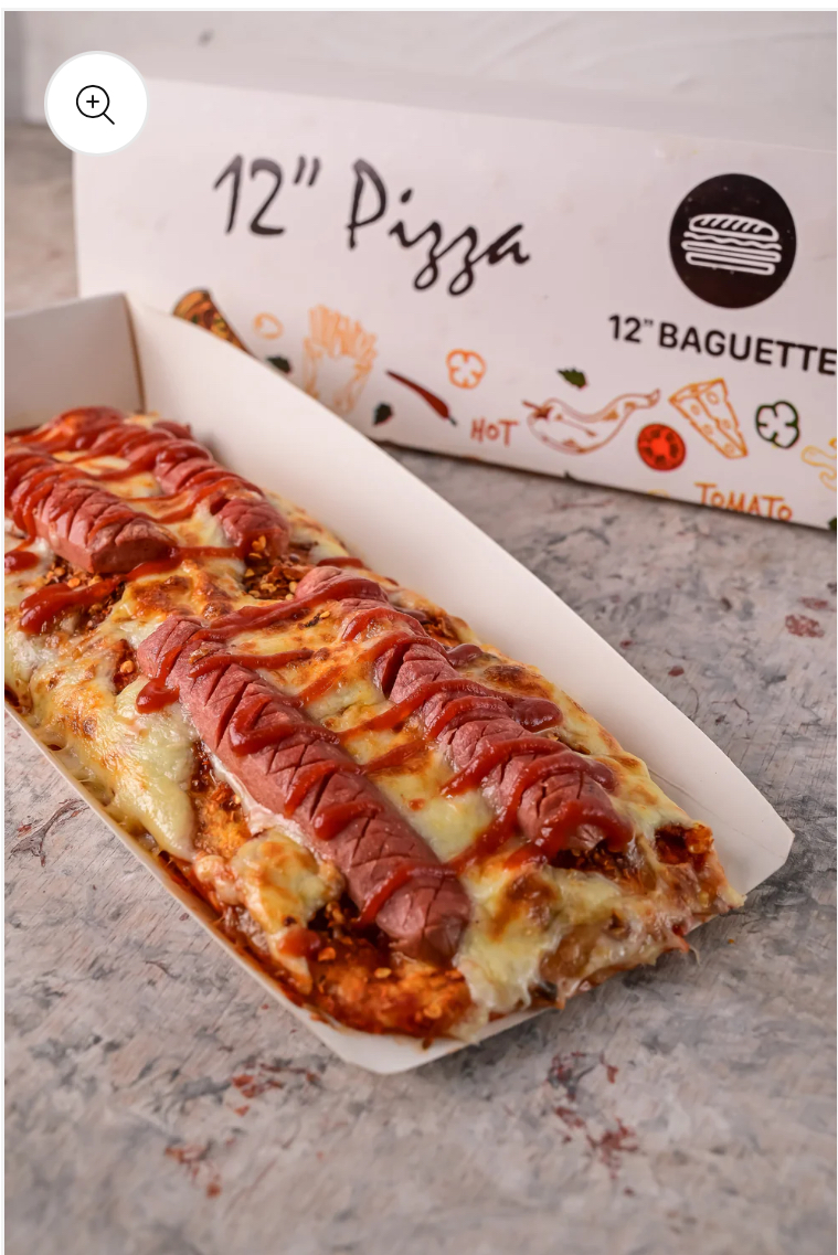 Chicken sausage pizza