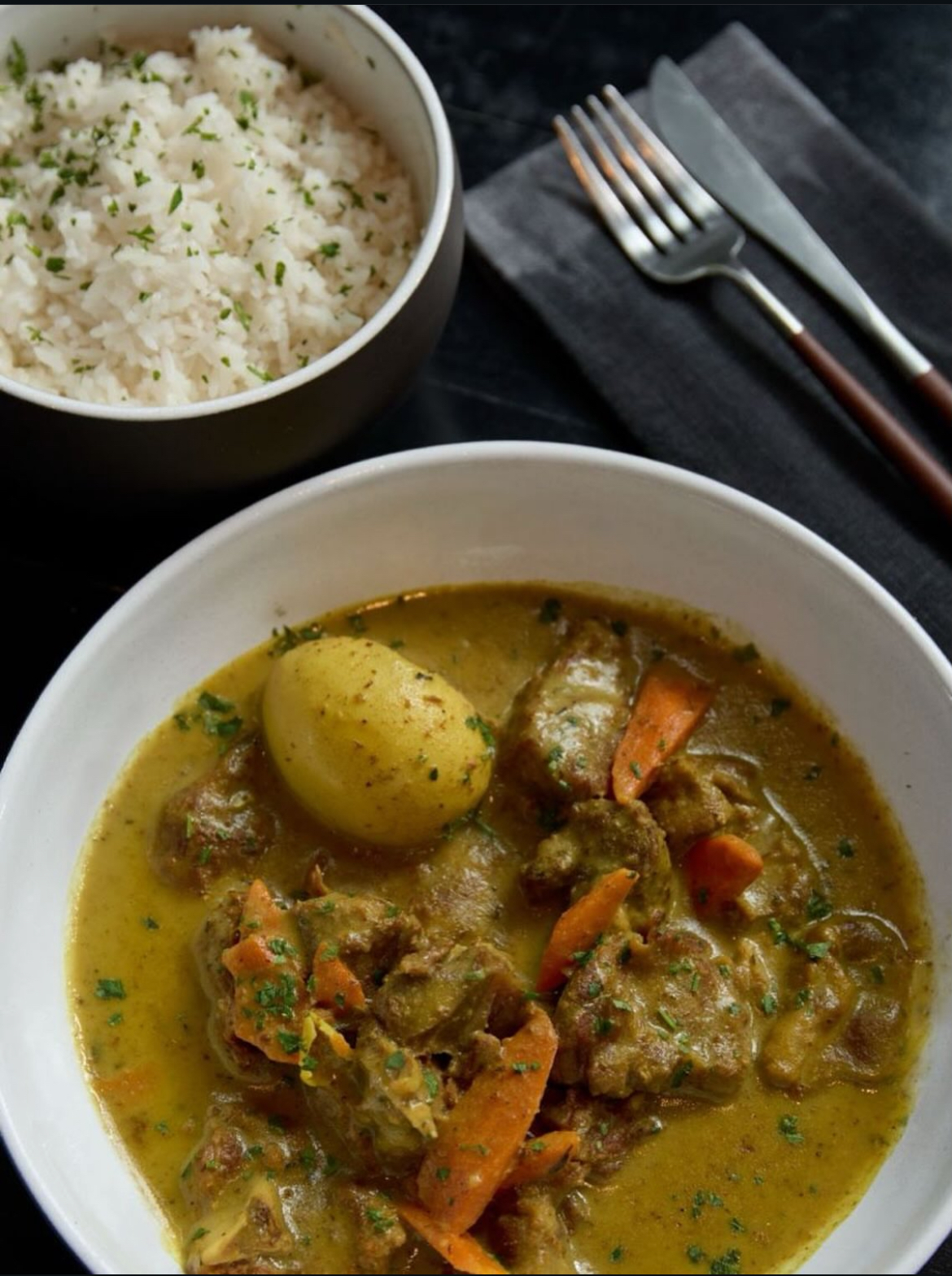 Jamaican Curry Goat Shoulder