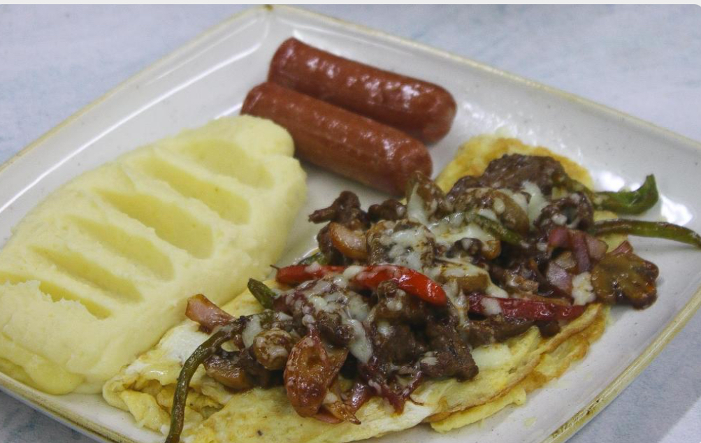 PHILLY STEAK OMELETTE