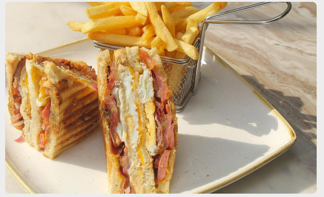THE BREAKFAST SANDWICH