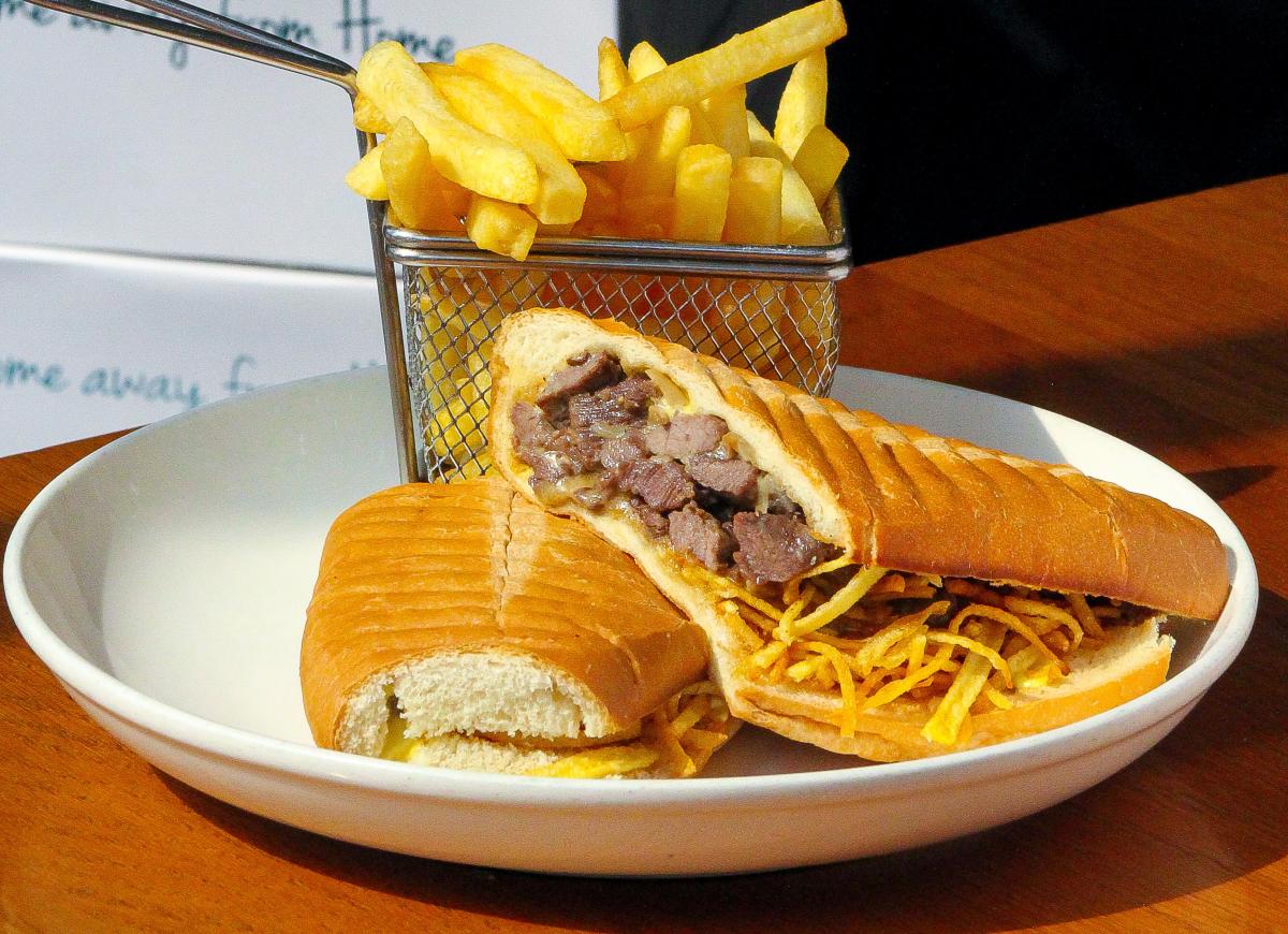 MUSHROOM STEAK SANDWICH