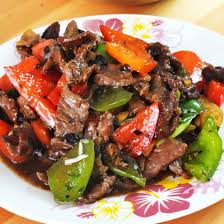 Shredded Beef in Black Sauce