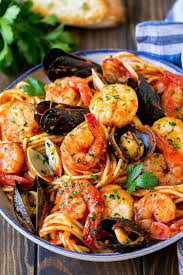 Seafood Linguine Pasta