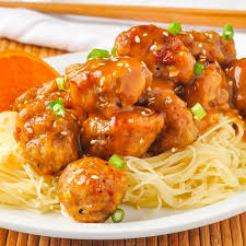 Orange Chicken Noodles
