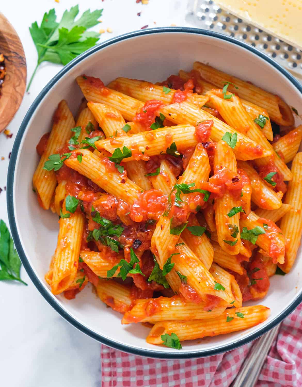 All'Arrabbiata Pasta