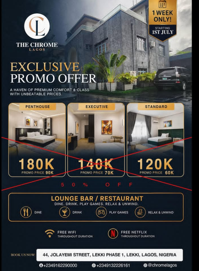EXCLUSIVE PROMO OFFER
