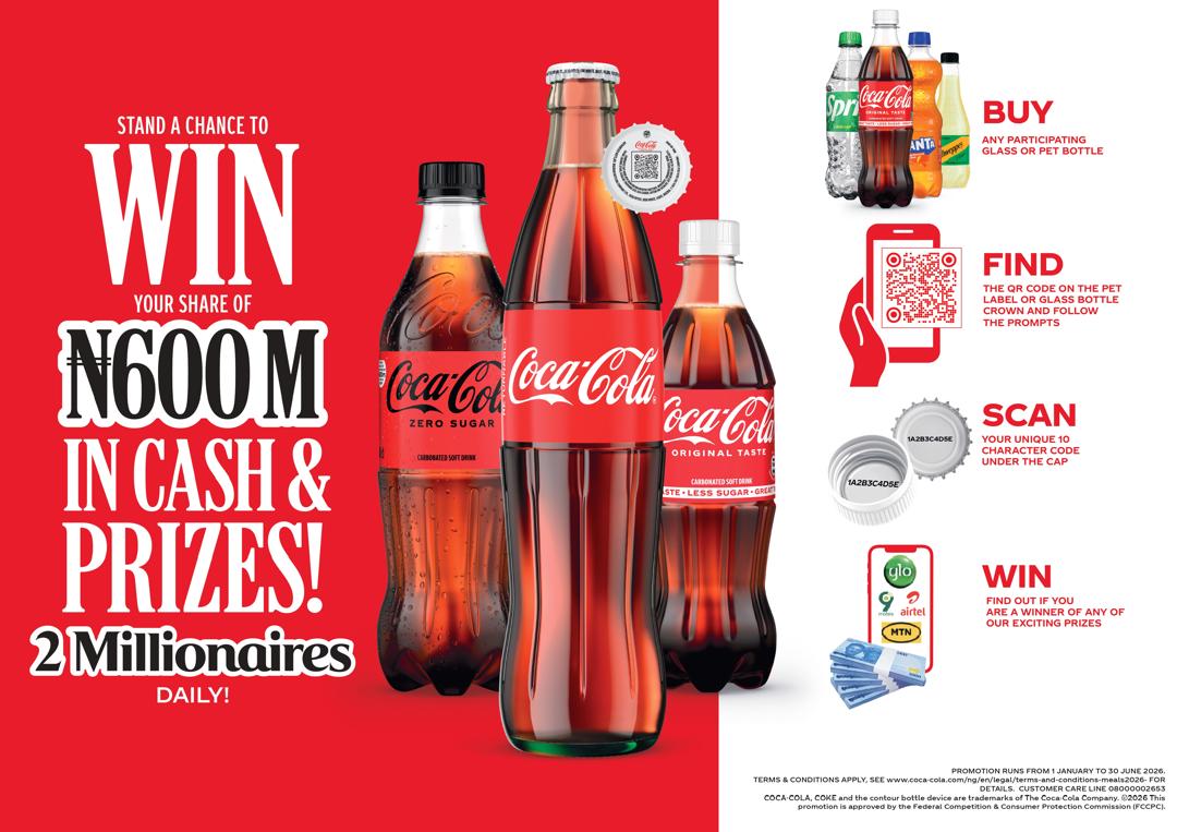 "Coke with Meals" N600 million promo