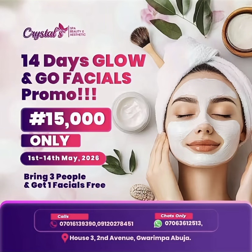14 Days Glow & Go Facials Promo!!!