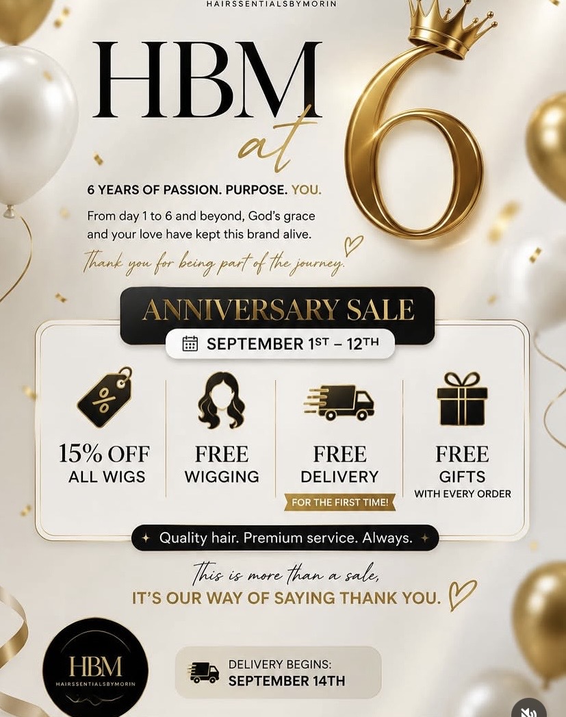 6th Anniversary Sales