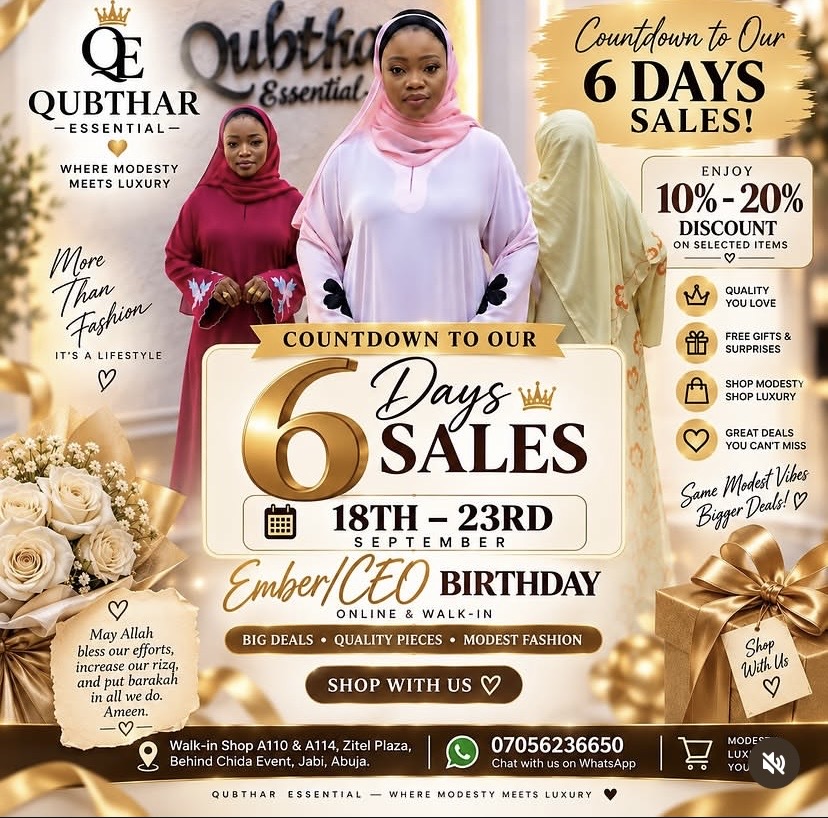 6 Days Sales