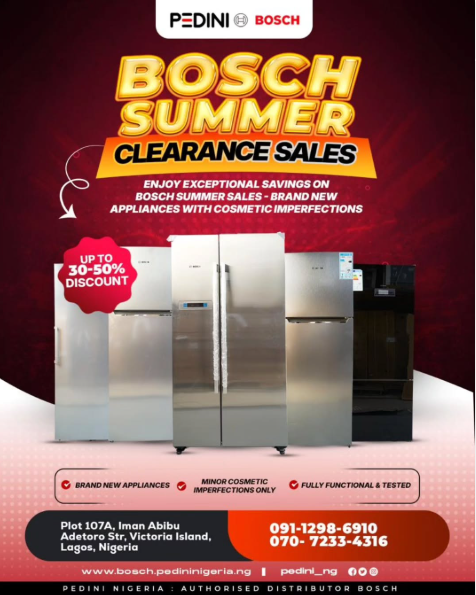 PEDINI BOSCH SUMMER CLEARANCE SALES
