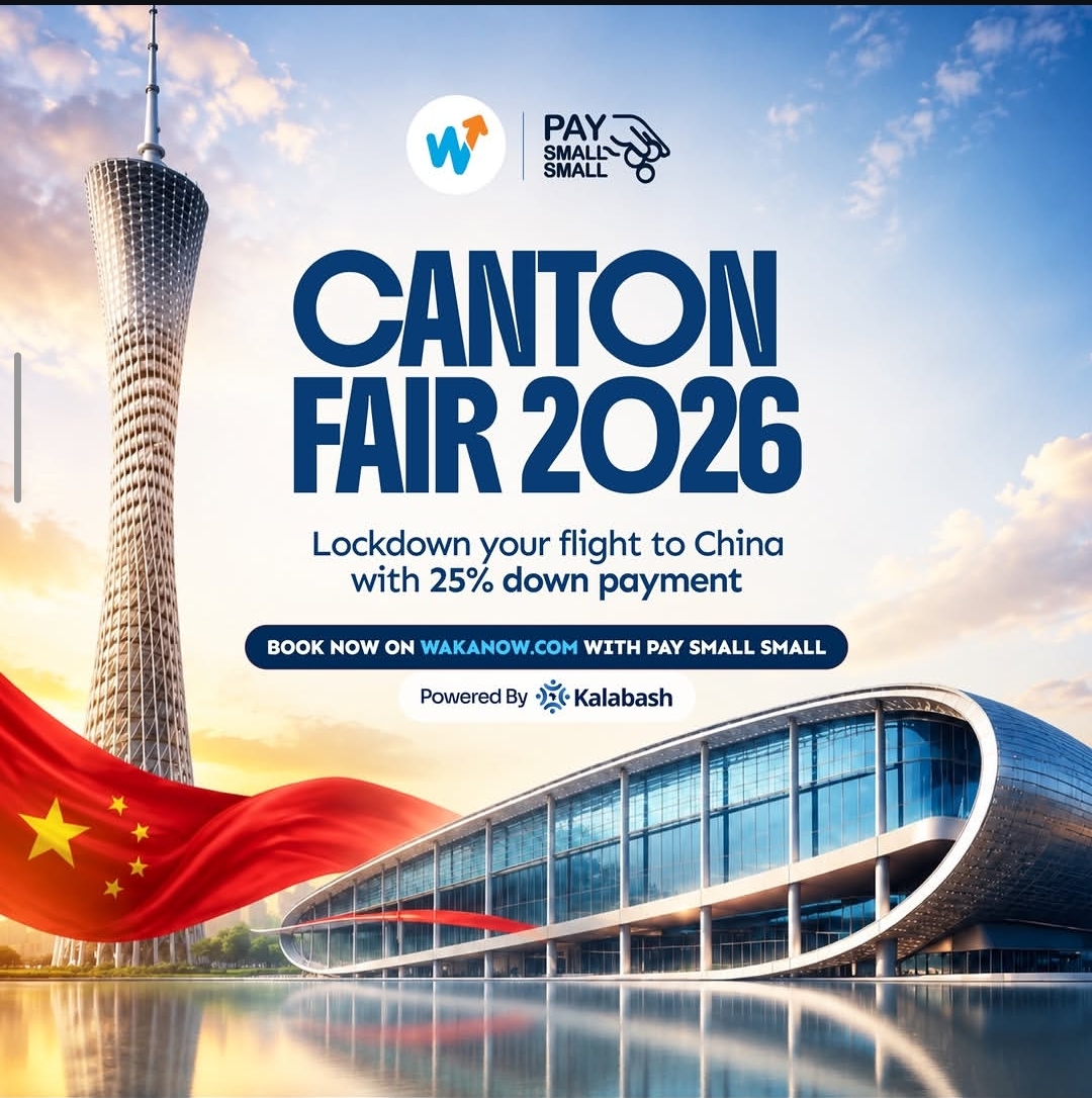 Fly to Canton Fair 2026 for Just 25% Down