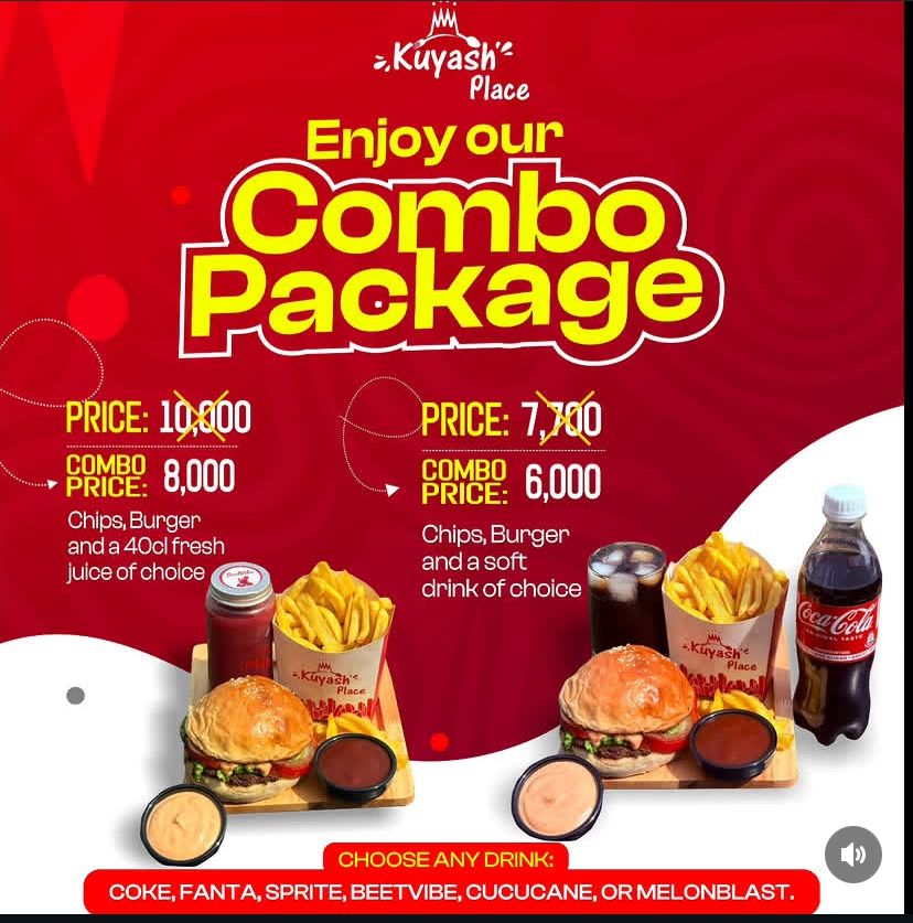Enjoy your Combo Package